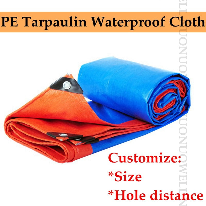 Rainproof Cloth Rain Tarpaulin Home Garden Rain Sail Sun Shade