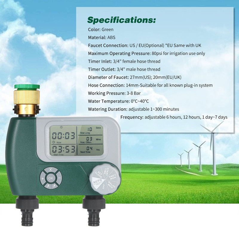 Garden Automatic Water Timer Irrigation