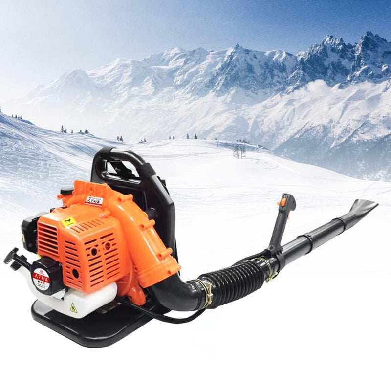 42.7CC Back Pack Blower Two-stroke Engine Gas Powered Leaf Blower with Silencers