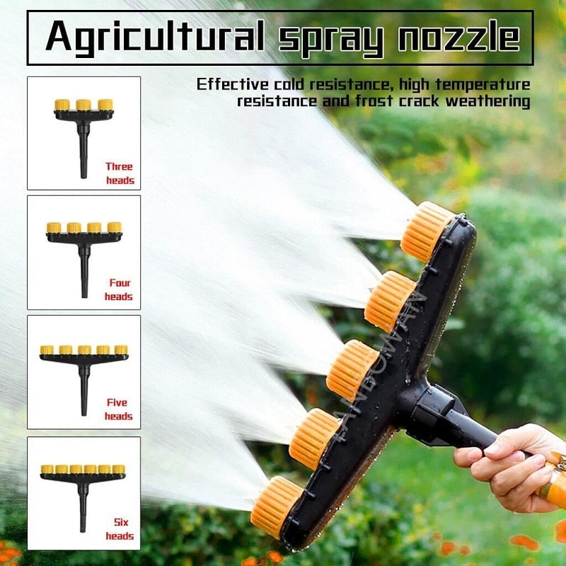 4/5/6Head Agriculture Atomizer Nozzles Home Garden