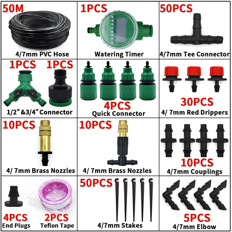 Garden Watering Hose  PVC Micro Irrigation