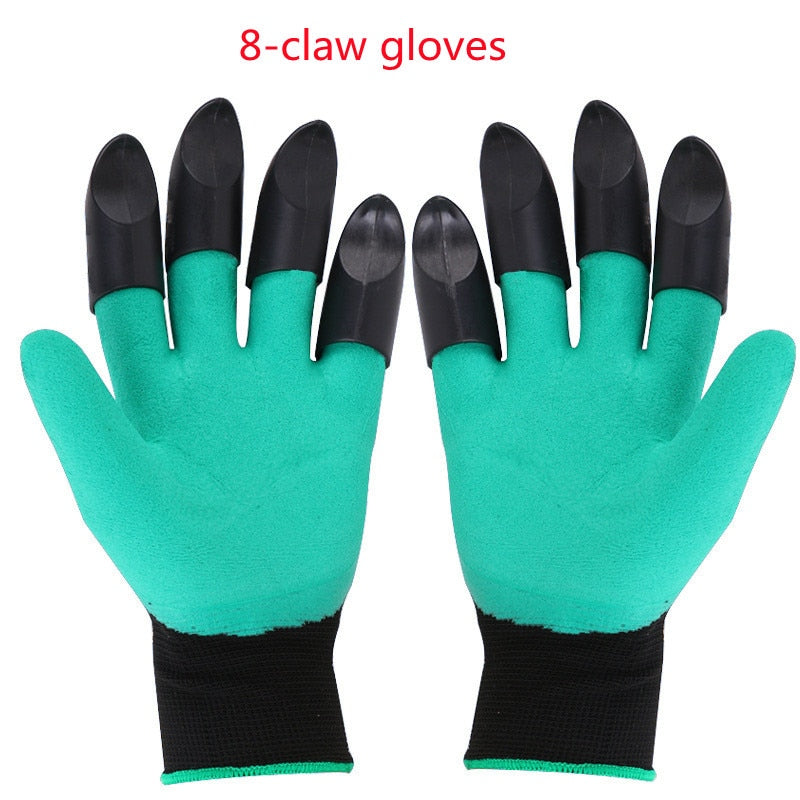 Digging gloves, gardening, dipping, labor protection, paws, garden planting, vegetable, flower, weeding protection