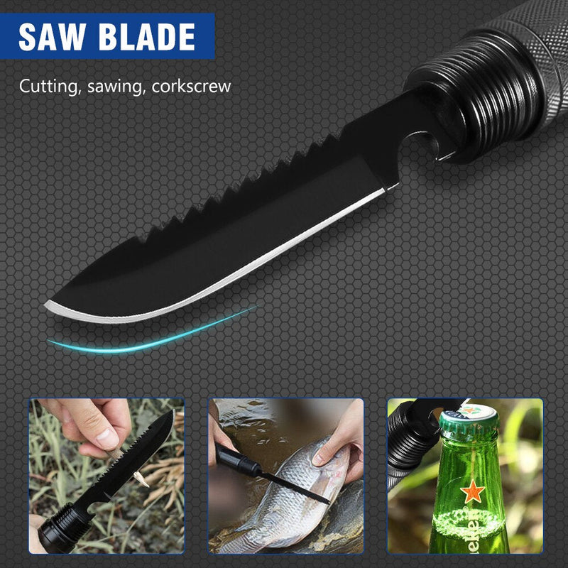 Multi-function Tactical Axe Sheath Blade Protection Outdoor Tools High Carbon Steel Molle Camping Hiking Survival Tools