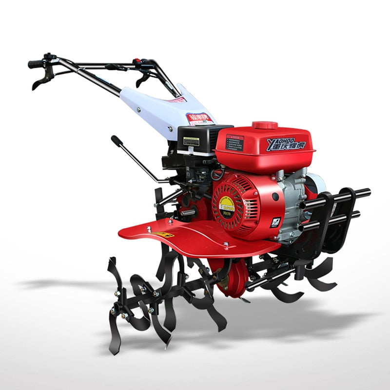 Micro tillage machine Small scarifier Rotary tillage ridging weeding ploughing machine Diesel gasoline multi-function rotary cul