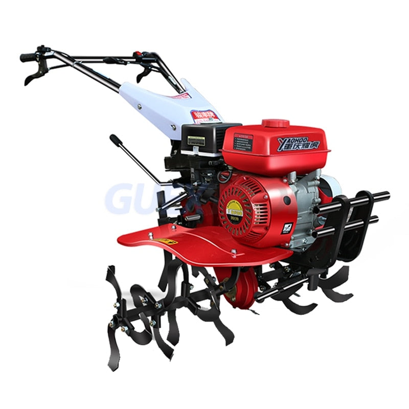 Micro tillage machine Small scarifier Rotary tillage ridging weeding ploughing machine Diesel gasoline multi-function rotary cul