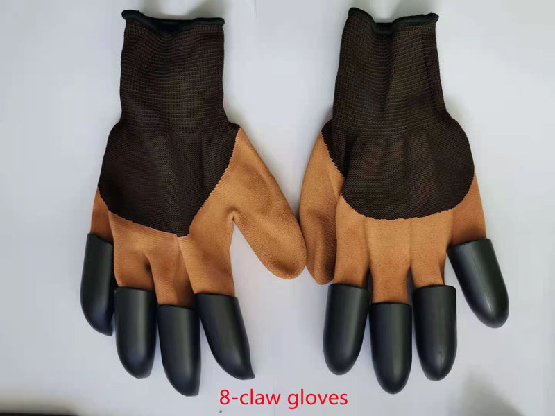 Digging gloves, gardening, dipping, labor protection, paws, garden planting, vegetable, flower, weeding protection