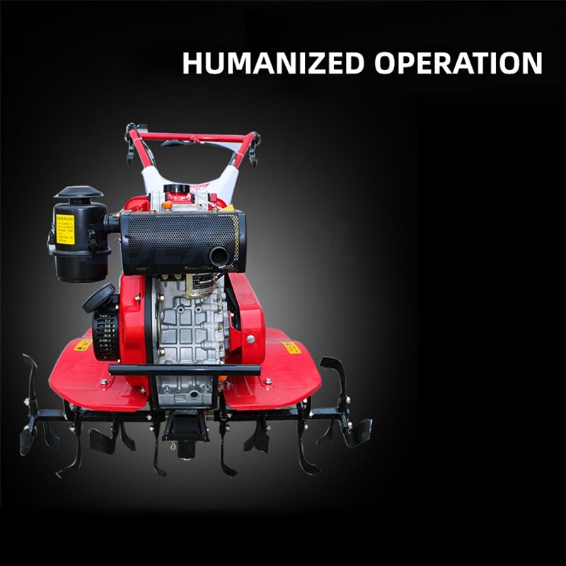 Micro tillage machine Small scarifier Rotary tillage ridging weeding ploughing machine Diesel gasoline multi-function rotary cul