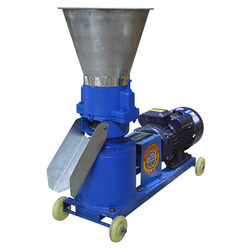 Mill Machine Poultry Food Processor Chicken Duck Fish Dog Feed Granulator For Farm 220V/380V 4.5KW 70-100kg/H